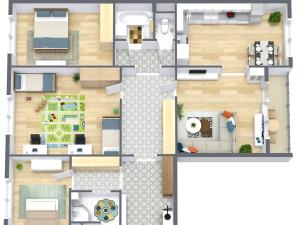 Pronájem bytu 4+1, Česká Lípa, Hradecká, 98 m2