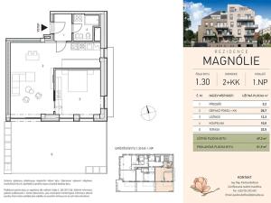 Prodej bytu 2+kk, Praha - Vysočany, U vysočanského pivovaru, 49 m2