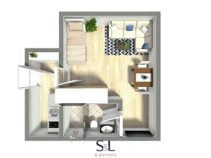 Prodej bytu 1+kk, Cvikov, Mlýnská, 27 m2
