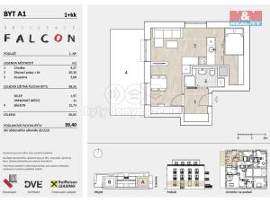 Prodej bytu 1+kk, Mělník, Sokolská, 39 m2
