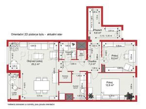 Prodej bytu 3+kk, Praha - Chodov, Brandlova, 73 m2