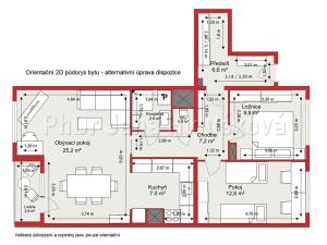 Prodej bytu 3+kk, Praha - Chodov, Brandlova, 73 m2