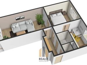 Prodej bytu 2+1, Jihlava, Riegrova, 56 m2