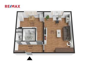 Prodej bytu 1+1, Kolín, Žižkova, 42 m2