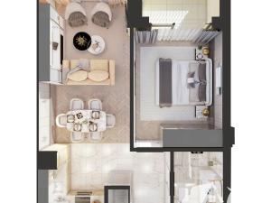 Prodej bytu 2+kk, Sozopol, Bulharsko, 53 m2