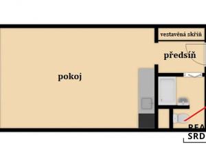 Pronájem bytu 1+kk, Frýdek-Místek, Novodvorská, 32 m2