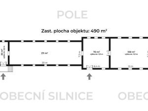 Prodej komerčního pozemku, Častrov, 4118 m2