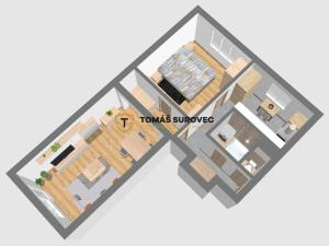 Pronájem bytu 2+1, Slavičín, U Zahrádek, 61 m2