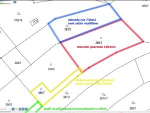 Prodej pozemku pro bydlení, Luhačovice, 1835 m2