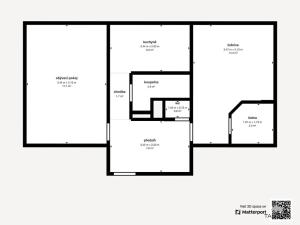 Prodej bytu 2+1, Kaznějov, Školní, 58 m2