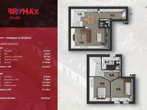 Prodej bytu 3+kk, Skorkov, 103 m2