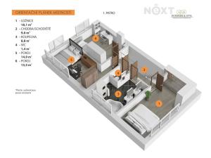 Prodej bytu 4+kk, Praha - Horní Měcholupy, Nad přehradou, 118 m2