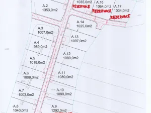 Prodej pozemku pro bydlení, Nýřany, 1000 m2