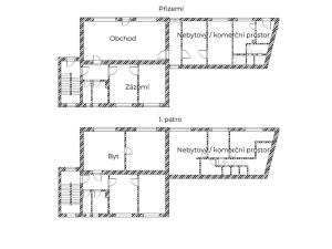 Prodej obchodního prostoru, Rudná, Masarykova, 498 m2