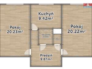 Pronájem bytu 2+1, Horšovský Týn - Malé Předměstí, Josefa Hory, 60 m2