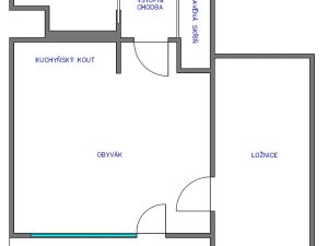 Prodej bytu 2+kk, Brno, U pošty, 45 m2