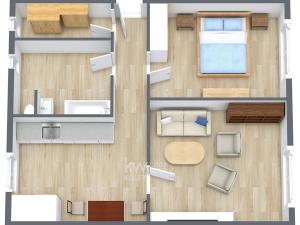 Pronájem bytu 2+1, Sezimovo Ústí, Dukelská, 66 m2