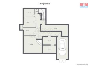 Prodej rodinného domu, Žlutice, Poděbradova, 91 m2