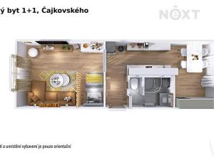 Prodej bytu 1+1, Šumperk, Čajkovského, 41 m2