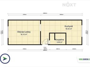 Prodej bytu 1+1, Šumperk, Čajkovského, 41 m2