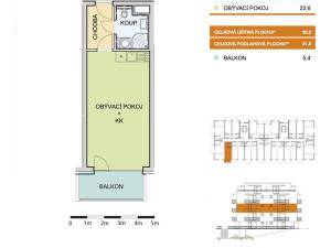 Prodej bytu 1+kk, Olomouc - Řepčín, Aloise Rašína, 31 m2