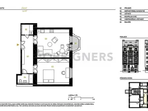 Pronájem bytu 2+kk, Praha - Vršovice, 28. pluku, 70 m2