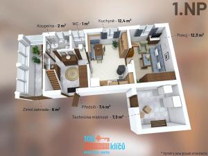 Prodej chalupy, Stříbrná Skalice, 75 m2