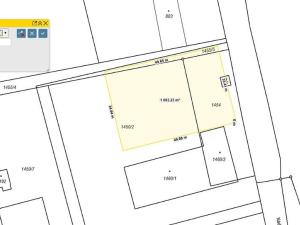 Pronájem komerčního pozemku, Tlumačov, Nádražní, 1700 m2