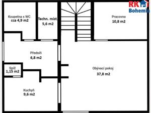 Prodej rodinného domu, Český Brod, Lázeňská, 151 m2