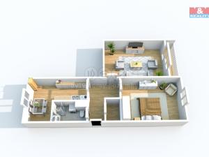 Prodej bytu 2+1, Ústí nad Labem - Ústí nad Labem-centrum, SNP, 62 m2