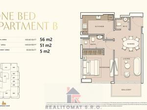 Prodej bytu 1+kk, Dubaj, Spojené arabské emiráty, 36 m2