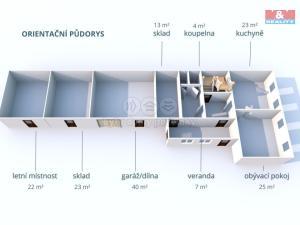 Prodej rodinného domu, Těmice - Dráchov, 90 m2