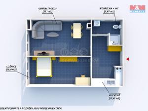 Pronájem bytu 2+kk, Strašice, 56 m2