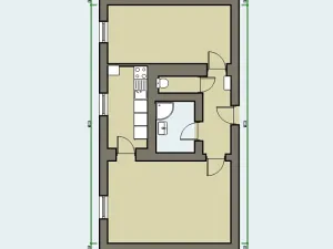 Pronájem bytu 2+1, Lanškroun, Kollárova, 54 m2