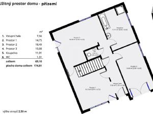Prodej rodinného domu, České Budějovice, 180 m2