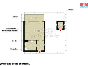 Pronájem bytu 1+kk, Plzeň, Měděná, 41 m2