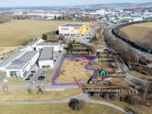 Prodej komerčního pozemku, České Budějovice, U Voříškova dvora, 2608 m2