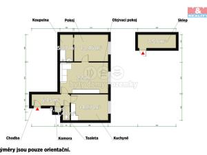 Prodej bytu 2+1, Praha - Košíře, Plzeňská, 63 m2