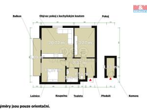 Pronájem bytu 3+kk, Plzeň - Doubravka, V Zahrádkách, 58 m2