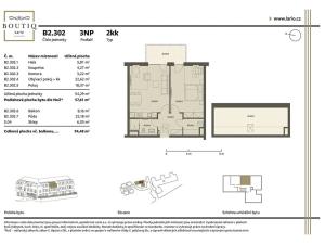 Prodej bytu 2+kk, Praha - Dolní Měcholupy, Kutnohorská, 58 m2