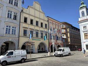 Pronájem kanceláře, České Budějovice, nám. Přemysla Otakara II., 161 m2