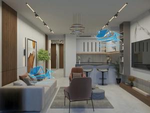 Prodej bytu 2+kk, Agios Amvrosios Keryneias, Kypr, 55 m2