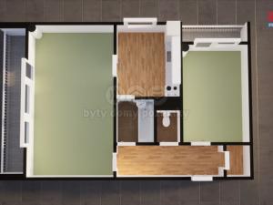 Prodej bytu 2+1, Desná - Desná II, Krkonošská, 54 m2