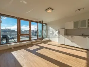Pronájem bytu 1+kk, Praha - Holešovice, U měšťanského pivovaru, 35 m2