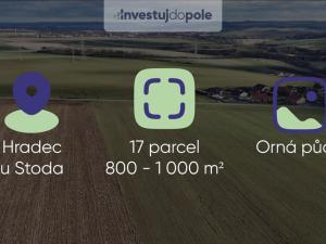 Prodej pole, Hradec, 1000 m2