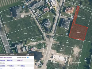 Prodej pozemku pro bydlení, Mělník, V Kroupovci, 1069 m2