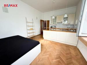 Pronájem bytu 1+kk, Praha - Holešovice, U Pergamenky, 28 m2