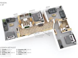 Prodej vícegeneračního domu, Jirny, Hlavní, 240 m2