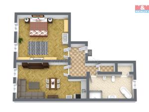 Prodej bytu 2+kk, Karlovy Vary, Svahová, 80 m2