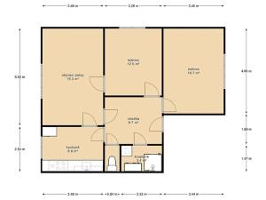 Prodej bytu 3+1, Hostouň, Slepá, 95 m2